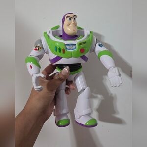 (2) Mattel Buzz Lightyear & Woody Action Figures